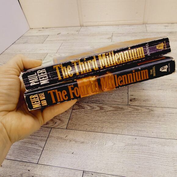 The Third / Fourth Millennium by Paul Meier - Lot of 2 Sci-Fi Paperback Novels - Picture 13 of 16